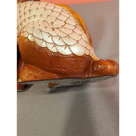 Windstone Editions Horned Ki-Rin Dragon Unicorn Father by Pena 1993 - Picture 8 of 8